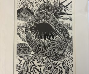 Fallen Log by Krishna Heffernan