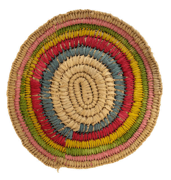 Woven jewellery dish by Aunty Millie Taylor - Image 2