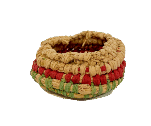 Small woven bowl by Aunty Millie Taylor