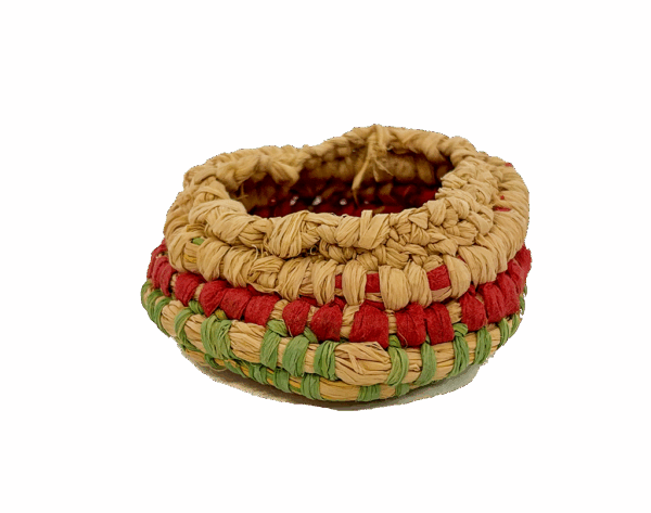 Small woven bowl by Aunty Millie Taylor