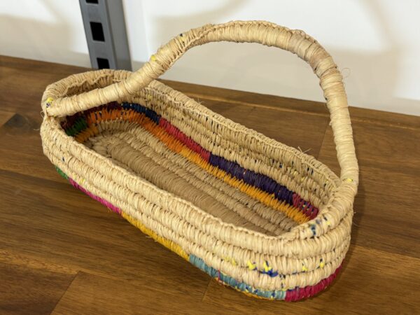 Rainbow traveller basket