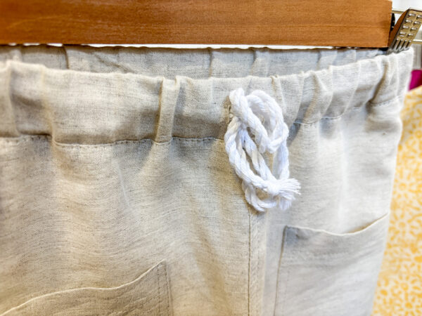 Kids Linen look pants by The Laughing Kookaburra - Image 2