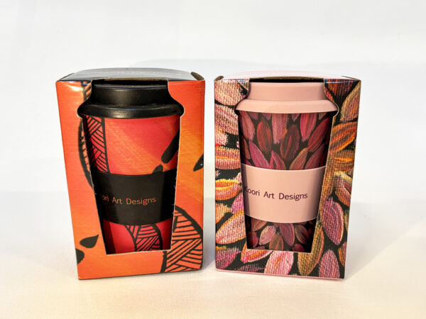 Reusable Bamboo Cup - Blossom by Kerri Douglas - Image 2