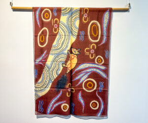 Duan Silk Scarf by Aunty Ros Kneebone-Dodson