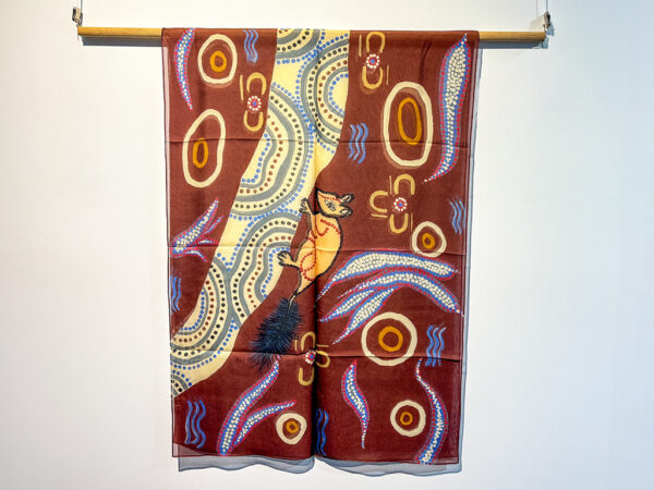 Duan Silk Scarf by Aunty Ros Kneebone-Dodson
