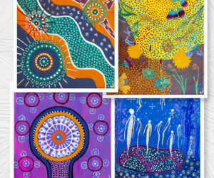 Postcard Set (4) by Aunty Ros Dodson