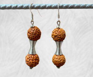 Double Quandong earrings by Dja Yingila
