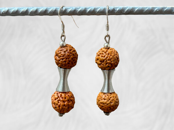 Double Quandong earrings by Dja Yingila