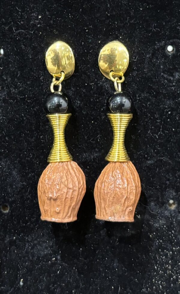 Earrings (6) - gumnut & bead
