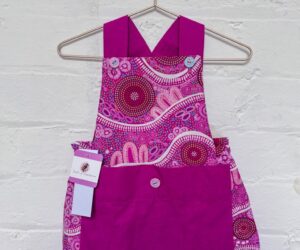 Treasure Hunter Pinafore (Pink) by The Laughing Kookaburra