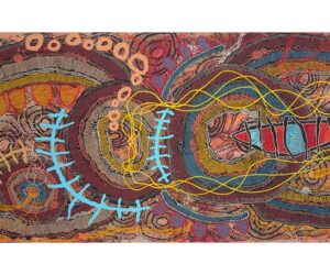 'Walking on Country' Print by Jackie Wirramanda