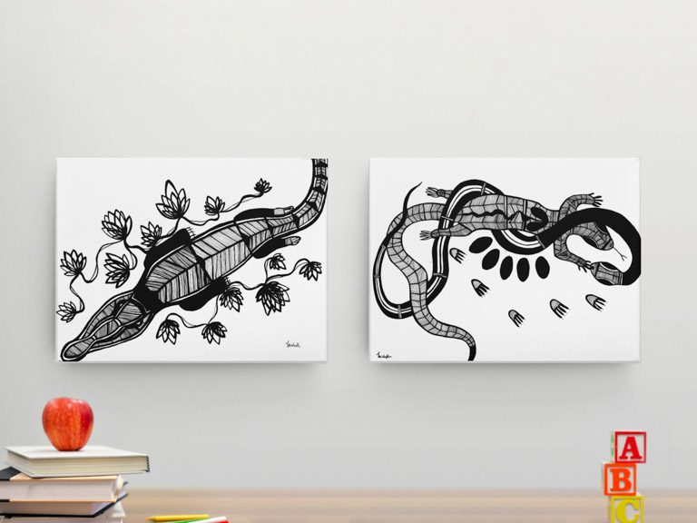 'Crocodile' Print by Timani Nairana - Image 2