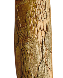 Circle of Life Coolamon by Elisha Kennedy