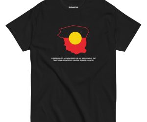 Djaara: Our Country - Acknowledgement Black T-Shirt