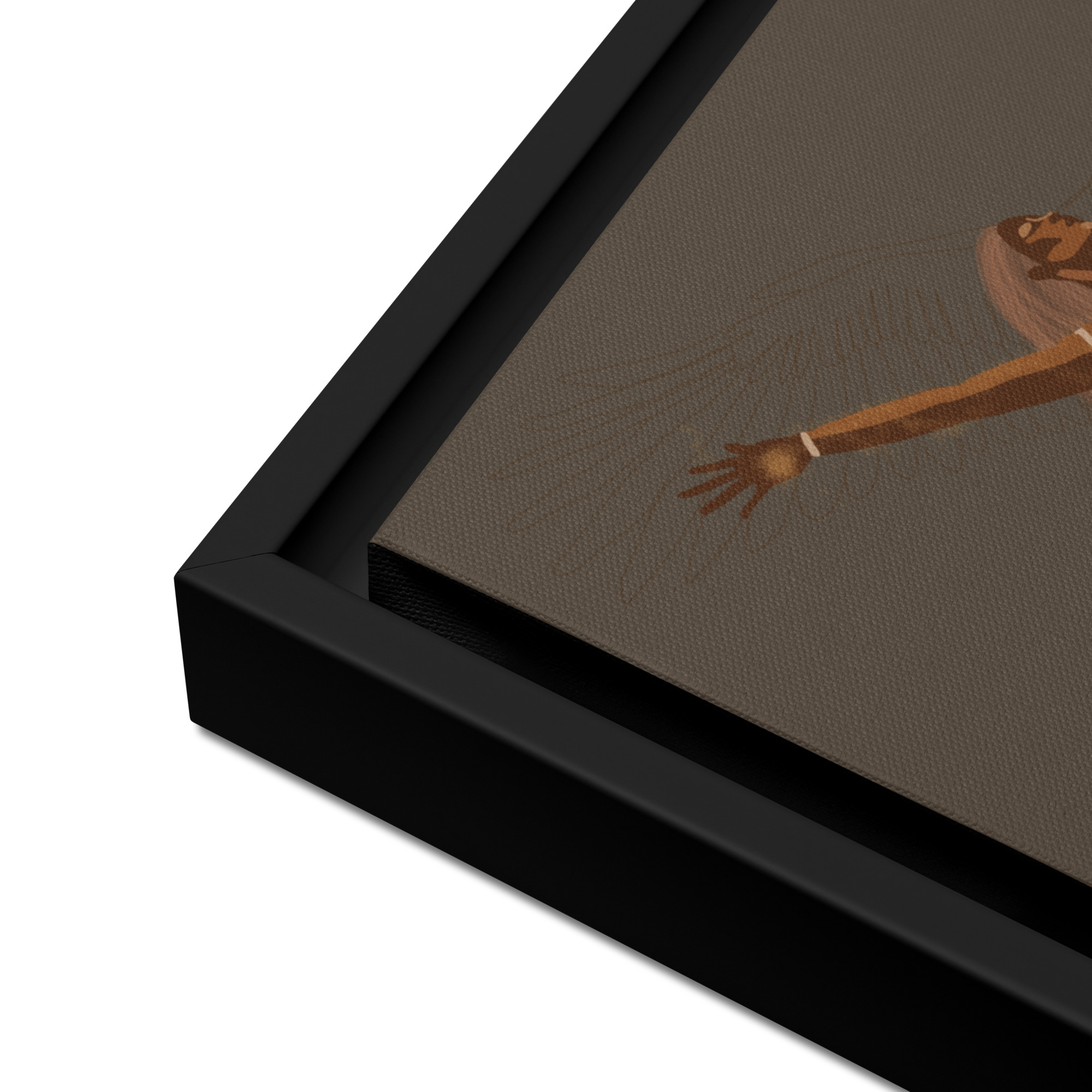 Spirit in Motion - Framed printed canvas by Timani Nairana - Image 4
