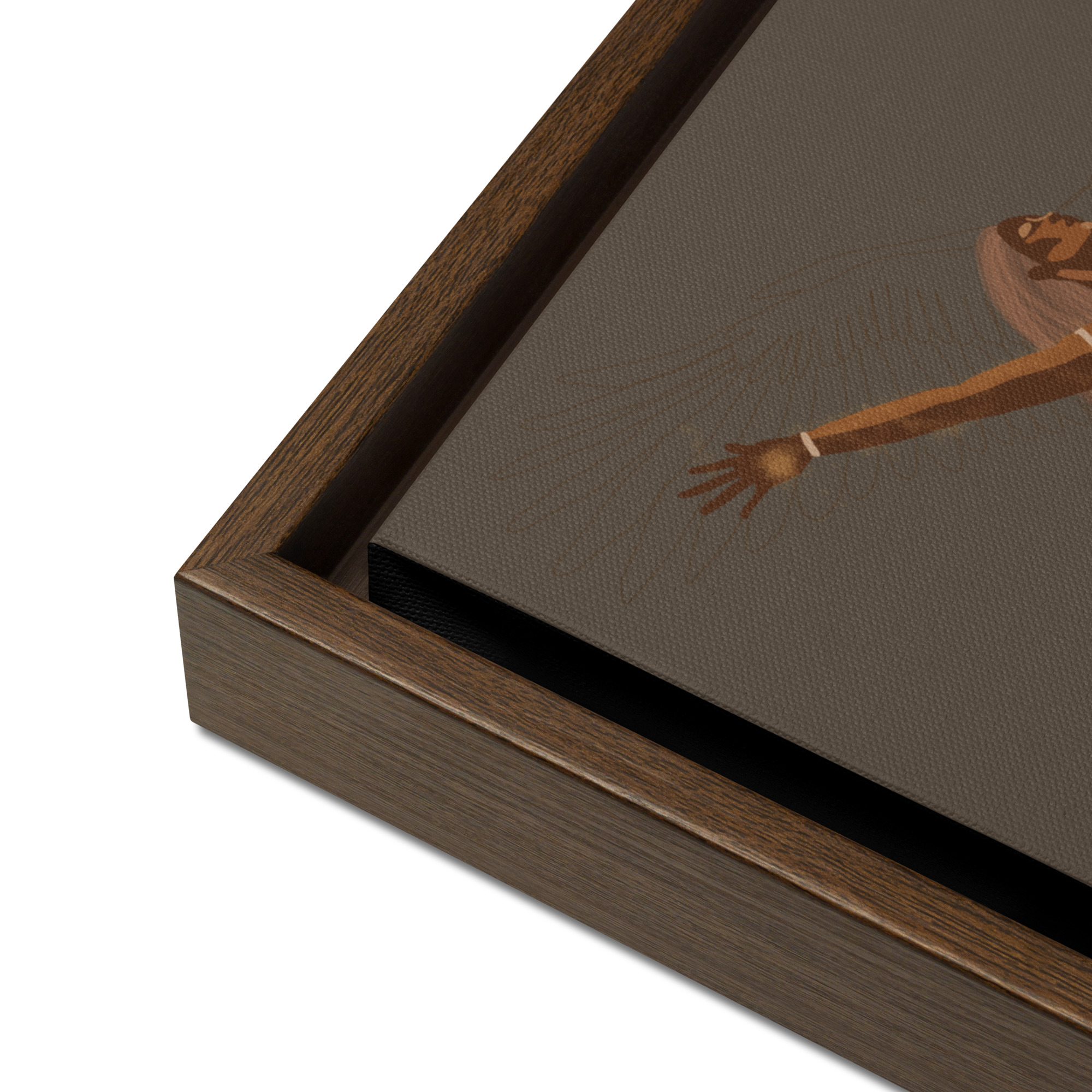 Spirit in Motion - Framed printed canvas by Timani Nairana - Image 5