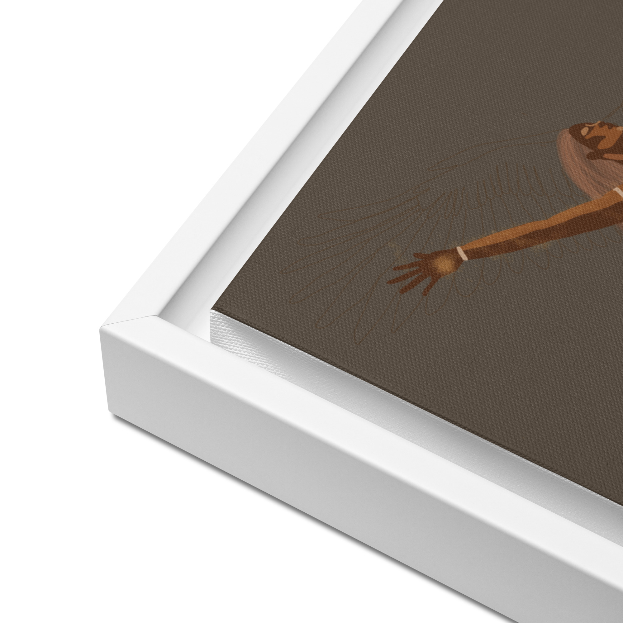 Spirit in Motion - Framed printed canvas by Timani Nairana - Image 6