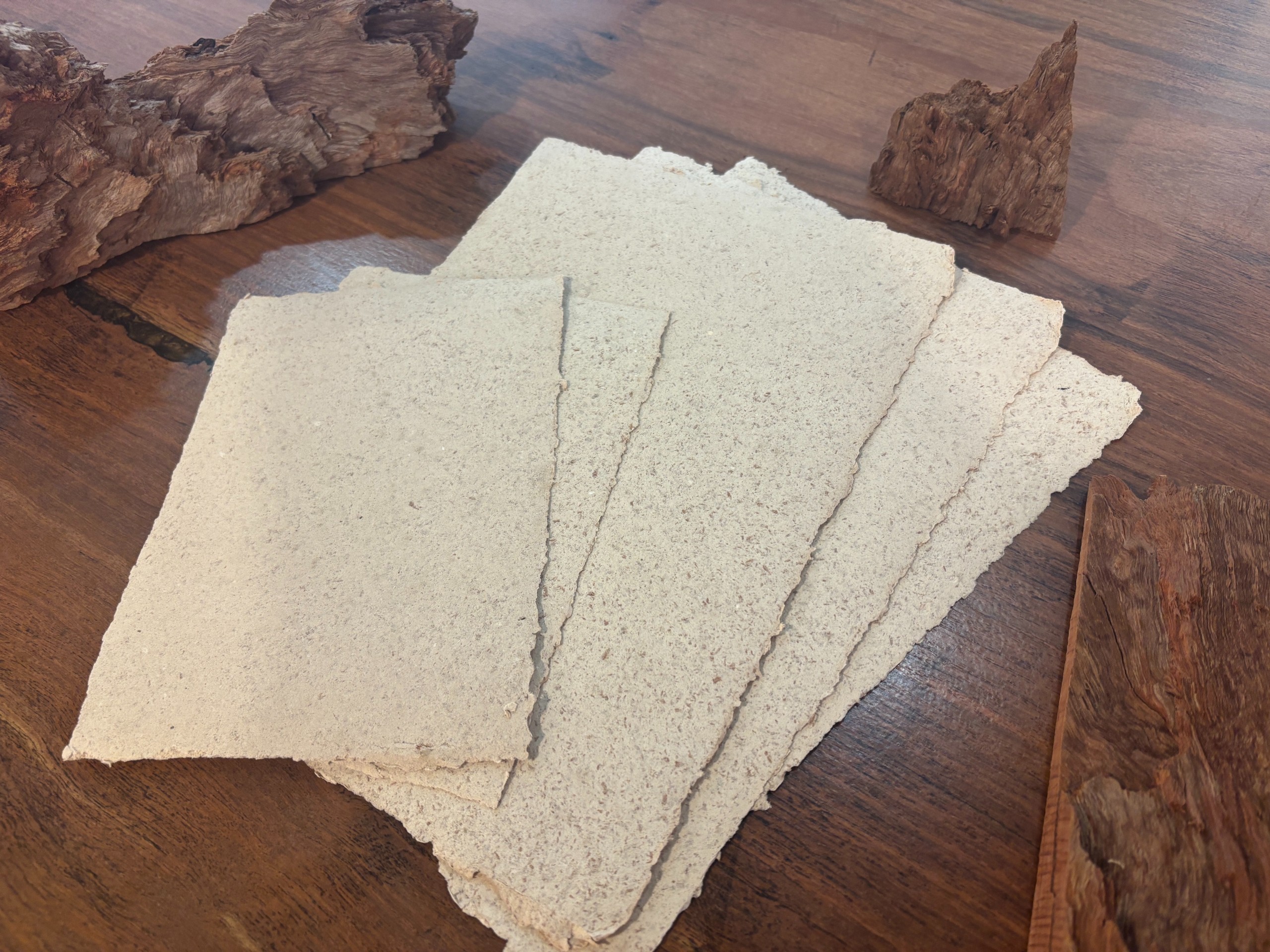 Handmade Paper from Guildford Biyal (River Red Gum)